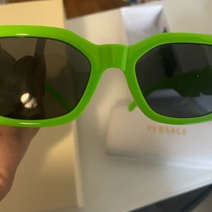 Green glasses brand new